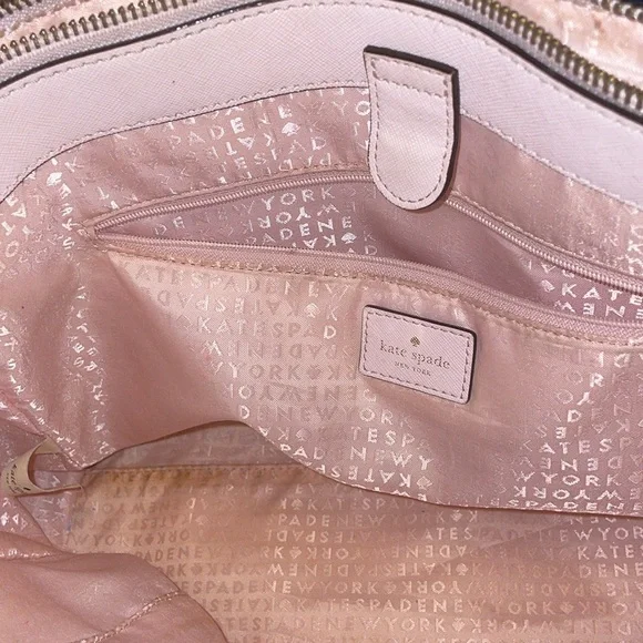 Kate Spade Pale Pink Large Tote - Picture 8 of 15